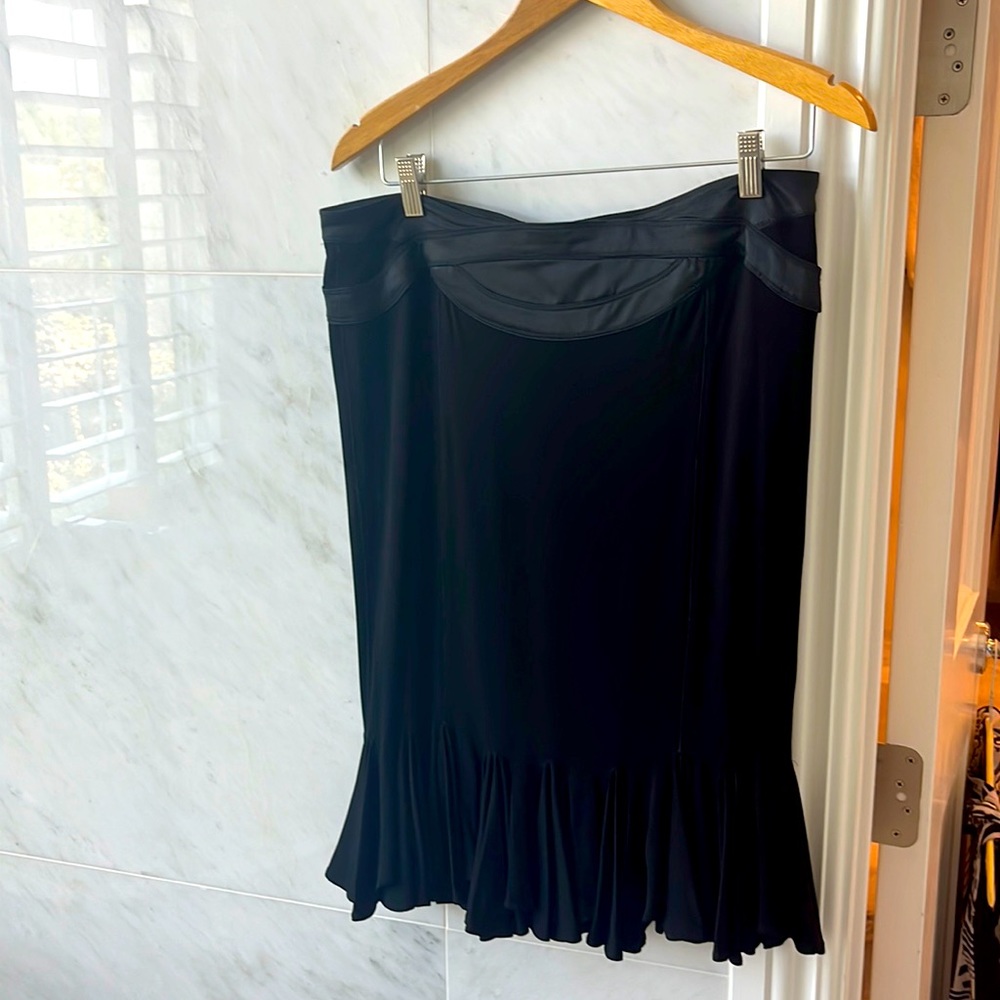 Elegant Robert Cavalli (Just Cavalli) black tie skirt